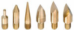 CFH Set de 6 Vârfuri de Scris și Pictat pentru Pirograf Electric CFH, Cod Produs 52250, Compatibil cu Pirograf CFH, Cod Catalog 52245 (TF2-29825)