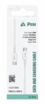 iPEAX TPU kábel USB-C / USB-C 1, 5 m, USB 2.0 - fehér (90010114)
