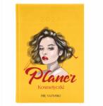  Naptár A5 2026 Sárga Határidőnapló Ajándék Tervező Kozmetikai táska Minták (Kalendarz 2026 Żółty Planer Dla Kosmetyczki)