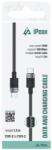  iPEAX textil kábel USB-C / USB-C 1, 5 m, USB 2.0 - fekete (90010105)