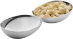 Philippi Bol pentru gustări Pebbles, dublu, argintiu (269002) Castron