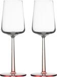 Iittala Pahare de vin alb Essence 330 ml, transparent-roz, 2 buc (1084105) Pahar