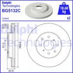 Delphi BG5132C féktárcsa (1db)