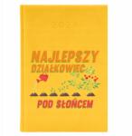  Naptár A5 2026 Sárga határidőnapló a legjobb telektulajdonosnak (Kalendarz 2026 Żółty NAJLEPSZY DZIAŁKOWIEC)