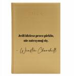  Naptár A5 2026 Arany Ha A Pokolon jársz, Ne Állj Meg