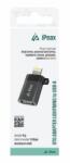  iPEAX Lightning/USB-A OTG adapter (női) - Fekete (90010142)
