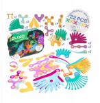 Clixo Trópusi madarak mágneses oktató építőkocka 22 db-os játék 6+ (8-TRBD-TR22)