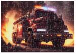  Puzzle 27x19, 5cm (88 darabos) képpel - tűzoltóautó (PUZZLE-27X19-88-63)