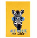 FunnyCase Naptár A5 2026 Sárga Határidőnapló Vicces Munkahelyi De Nekem Nem Akarom (Kalendarz 2026 Żółty Ale Mi Się Nie Chce)