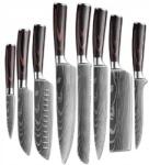  Konyhakés készlet Bl 29418 8 db/Fekete/Barna/2. típus KP-29418 (KP-29418)