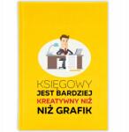 FunnyCase Könyvnaptár 2026 Könyvelő Is Kreatív Citrom Ajándék (Kalendarz Cytryna KSIĘGOWY TEŻ JEST KREATYWNY)
