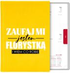  Citrom Könyvnaptár A5 2026 Ajándék Virágkötőnek Bízz Bennem Minták (Kalendarz a5 2026 TERMINARZ PLANER ORGANIZER)