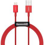  BASE lightning töltő- és csatlakozókábel az Apple számára 1m - piros (662800772C)