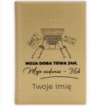  Könyvnaptár 2026 Év Arany Tervező A5 Ajándék Feladatok 36h Név Wz (Złoty Planer 26 Zadania Na 36h)
