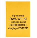  Naptár A5 2026 Sárga Munka Határidőnapló Born To Slay Forced To Work Wz