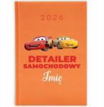 FunnyCase Könyvnaptár 2026 Autós Detailer *név* Narancssárga tervező (Kalendarz 2026 DETAILER SAMOCHODOWY *IMIĘ*)