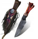  Damaszk vadászkés Harahu Ma 29024 Barna KP-29024 (KP-29024)