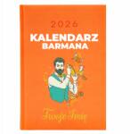  Naptár A5 2026 Narancssárga Napi Határidőnapló Csaposnak Csapos Név Wz (Kalendarz Pomarańczowy Barman Imię)