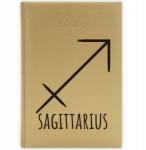  Naptár Arany 2026 A5 Határidőnapló Ajándék Zodiákusnak Lövész MIX Minta (KALENDARZ 2026 ZŁOTY STRZELEC)