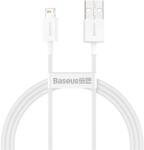  BASE lightning töltő- és csatlakozókábel az Apple számára 1m - fehér (662800772A)