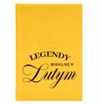  Naptár A5 2026 Sárga Születésnapi Ajándék Legendák Születnek Februárban Minták