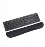Partner Csuklótámasz billentyűzethez ergonomikus 460 x 85 x 25 mm fekete (67734)