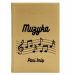  Könyvnaptár A5 2026 Arany Tervező Tanárnak Plisztika Hölgy Név (Kalendarz A5 2026 Plstyka Pani Imię)