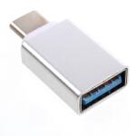  USB-C 3.1/USB 3.0 OTG reduktor - Ezüst (10340102B)