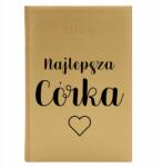  Könyvnaptár A5 2026 Arany Ajándék Tervező A Legjobb Lánynak Wz (Kalendarz A5 2026 Najlepsza Córka)