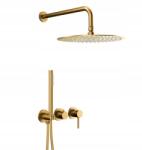 Armatura Kfa Falsík Alatti Zuhanyszett 3 Lyukú Csapteleppel, Brushed Gold (5039-511-31)