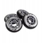 Nils Extreme Kerekek Jégkorcsolya Pu 72x24 82A Fekete Kerekek (4 db) Nils Extreme (5907695510645)