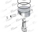 Vaden Original Piston + Bielă, Compresor Aer 8000100001 Mercedes-Benz Actros Mp4 / Mp5/Antos/Oh
