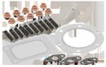 MAHLE Set Montaj, Turbocompresor 213Ta17132000 Bova Futura/Magiq/Synergy Daf 85 Cf
