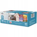 Frendi Box Macskaeledel 48x100G húsos-halas darabok zselében Frendi