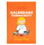  Naptár A5 2026 Narancssárga Gyógyszerész Név Wz (Kalendarz Pomarańczowy Farmaceuta Imię)