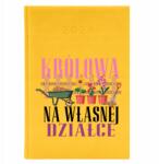  Naptár A5 2026 Sárga A telektulajdonos Királynő Saját Telkén Minták