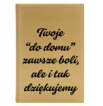  Könyvnaptár A5 2026 Arany Napi Tervező Tanárnak Köszönet (Kalendarz A5 2026 Dziękujemy)