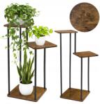 LoftInspired Tomas rustic fém loft virágágyás (069815MG)