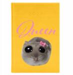  Naptár A5 2026 Sárga Ajándék Munka Határidőnapló Queen Vicces Minták (Kalendarz 2026 Żółty Queen)