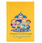 FunnyCase Naptár A5 2026 Sárga Pedagógusnapi Ajándék Az Iskola Öröm (Kalendarz Żółty Szkoła To Przyjemność)