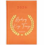 FunnyCase Könyvnaptár 2026 Köszönjük A Hercegnek *név* Narancssárga Ajándék (Kalendarz Pomarańczowy DZIĘUJĘMY ZA TRUD)