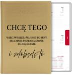 FunnyCase Naptár Arany Könyv Határidőnapló A5 2026 Ezt Akarja És Megszerzem Ezt A Mixet Wz (Kalendarz CHCE TEGO I ZDOBĘDE TO)