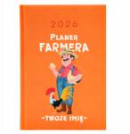  Naptár A5 2026 Narancssárga Napi Határidőnapló Farmer Név Wz (Kalendarz Pomarańczowy Farmer Imię)