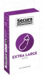 Secura Extra Large óvszer nagyított méret 12 db (4024144281602)