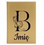 Cute Cups Könyvnaptár A5 2026 Arany Napi tervező Személyre szabott B *név* (Kalendarz A5 2026 B *IMIĘ*)