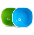 Munchkin tálkészlet 012446 zöld/kék 2 db (012446)