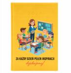 FunnyCase Naptár A5 2026 Sárga Pedagógusnapra Köszönet minden napért (Kalendarz Żółty Dziękujemy, Za Każdy Dzień)
