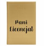  Könyvnaptár A5 2026 Arany Napi tervező Ajándék Hölgyeknek (Kalendarz A5 2026 Pani Licencjat)