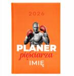  Naptár A5 2026 Narancssárga Napi Időzítő Ökölvívó Tervező (Kalendarz Pomarańczowy Planer Dla Pięściarza)