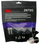3M Set 5 duze gravitationale rosi, 2.0mm, pentru pistolul de vopsit 3M Performance Spray Gun (267203M)